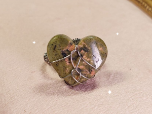 Anillo Corazón de Unakita