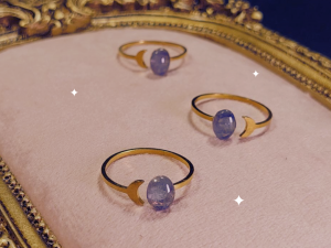 Anillo Luna Tanzanita